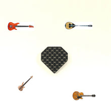 "Little Diamond" Carbon Fiber Guitar Pick for Bass Lead Folk Jazz Guitar Banjo Mandoline Ukulele - Carbon Fiber Gift