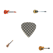 "Classic" RCarbon Fiber Guitar Pick for Bass Lead Jazz Guitar Banjo Mandoline Bouzuki Ukulele - Carbon Fiber Gift