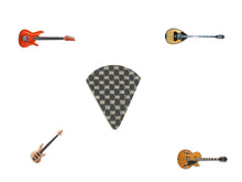 "Tooth" Carbon Fiber Guitar Pick for Bass Lead Jazz Guitar Banjo Mandoline Bouzuki Ukulele - Carbon Fiber Gift