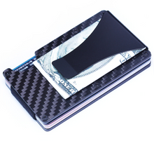Luxury Carbon Fiber Bill and Card Holder-2
