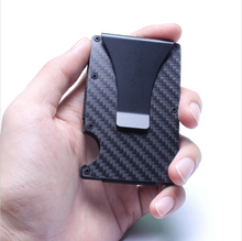 Luxury Carbon Fiber Bill and Card Holder-3