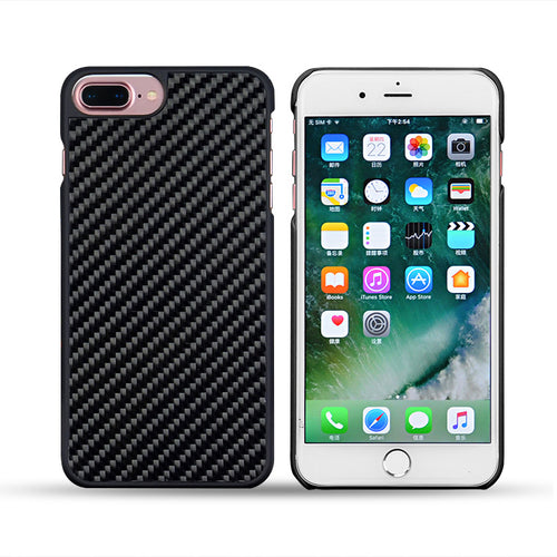 High Quality iPhone 7 8 Plus Carbon Fiber + PC Cover Case Apple