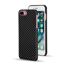 High Quality for iPhone 7 8 Plus Carbon Fiber + PC Case