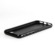  Anti-shock Carbon Fiber Case for iPhone X Black Glossy