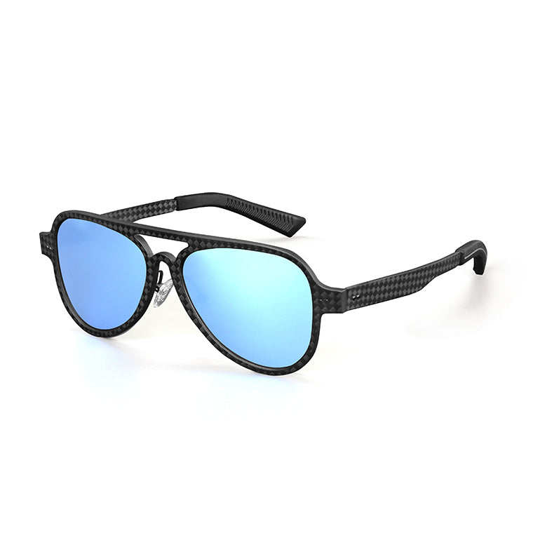 Luxury Carbon Fiber Sunglasses Black-Red-Gold-Blue-Silver-Green-16