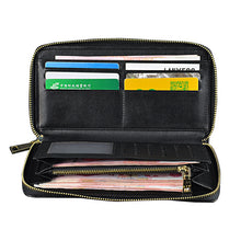 Carbon-Aramid Fiber Metal Zipper Wallet Card Money Holder-6