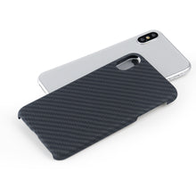 12-3-for Apple iPhone X Aramid Kevlar Fiber Case-Colors-Black/Red/Brown/Green-Matte