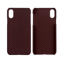 14-3-for Apple iPhone X Aramid Kevlar Fiber Case-Colors-Black/Red/Brown/Green-Matte