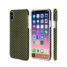 8-3-for Apple iPhone X Aramid Kevlar Fiber Case-Colors-Black/Red/Brown/Green-Matte