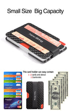 Carbon Fiber aramid Kevlar Card Money Holder-3