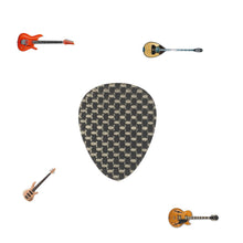 "Egg" Carbon Fiber Guitar Pick for Bass Lead Folk Jazz Guitar Banjo Mandoline Folk Bouzuki Ukulele - Carbon Fiber Gift