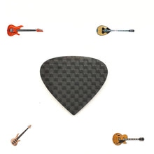 Big Heart Carbon Fiber Guitar Pick for Bass Lead Jazz Banjo Mandoline Bouzuki Ukulele - Carbon Fiber Gift