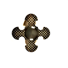 Cross Carbon Fiber Jewels Star Hand Spinner - Carbon Fiber Gift