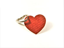 Real Carbon Fiber Key Fetish Heart Pendents Jewels Red Color - Carbon Fiber Gift