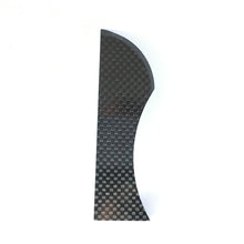 L-OVALReal Carbon Fiber Knife Glossy Finished Full Carbon Fiber Blade and Handle Luxury Gift