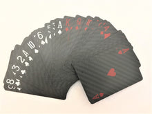 Nice Touch Flexible Great Look Pure Carbon Fiber Poker Playing Cards Waterproof Poker Joker Cards