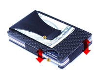 Luxury Carbon Fiber Bill and Card Holder-7