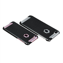 Hexagon Spider Carbon Fiber Skin for Apple iPhone 8 7 6 Plus 
