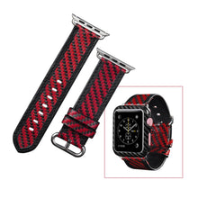 for iWatch Apple Carbon Fiber iWatch Band 38 mm / 42mm Apple Watch Series 1 / 2-2