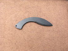 Arc Dag Knife Real Carbon Fiber Glossy Finished Full Carbon Fiber Blade and Handle Luxury Gift - Carbon Fiber Gift