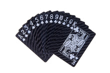 Pure Carbon Fiber Poker Playing Cards Flexible and Waterproof Poker Cards