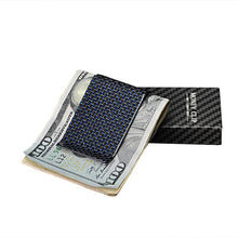 Luxury Carbon Fiber Titanium Money Holder Clip - Red / Blue / Silver / Gold / Green-9