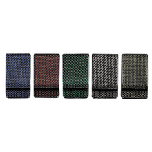 Luxury Carbon Fiber Titanium Money Holder Clip - Red / Blue / Silver / Gold / Green
