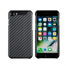iPhone 6 7 8 s Plus Series Carbon fiber Cutted model Logo Case