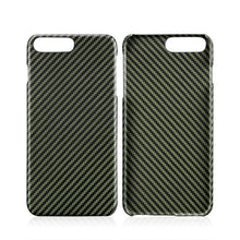 2-for iPhone 7 8 Plus Aramid Kevlar Fiber Case Cover Skin - Colors - Black / Red / Brown / Green