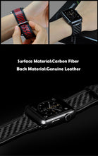 Real Carbon Fiber Watch Band strap For Apple Watch Series 4 1 2 3 iWatch 38mm 42mm