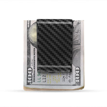 Monocarbon High Class Real 3K Carbon Fiber Money Clips Wallet With A Free Carbon Fiber Pattern Holders Factory Directly