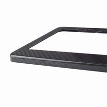 Real Carbon fiber + ABS  license plate frame holder car number for Car Automobile Motor - Carbon Fiber Gift